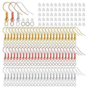 450-Piece DIY Jewelry Kit - Open Hoop Earring