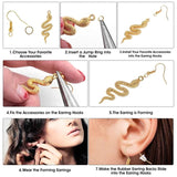 450-Piece DIY Jewelry Kit - Open Hoop Earring