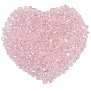 50pcs 6mm Faceted Crystal Glass Beads Spacer DIY Jewelry Making Accessories