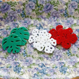 Resin Flower & Leaf Pendant Earrings DIY Materials