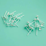 S925 Sterling Silver Earrings Cross Bowl DIY Earrings Accessories