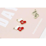 Christmas Ornament Pendant Earrings Jewelry 10pcs