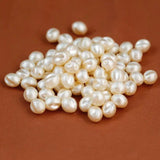 Irregular Peas Wrinkle Pearl Earrings DIY Accessories 10pcs