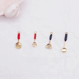 Alloy Kitchenware Earring Accessories Set