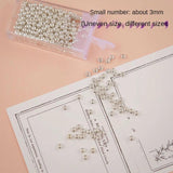 Silver Glass Rice Beads DIY Jewelry Accessories