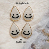 Japanese Water Drop Smiley Ghost Pendant and Earrings DIY Kit