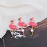 DIY Flamingo Pendant 6pcs PURPLEGRAPE