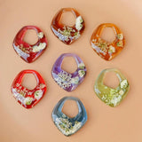 Japanese Dried Flowers UV-Sealed Patch Pendant DIY Earrings Necklace Materials