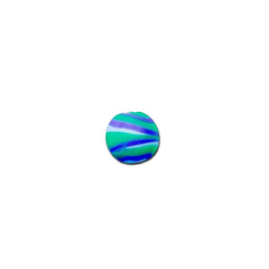Resin Plastic Matte Beads Round Earrings Pendant DIY Supplies 8pcs