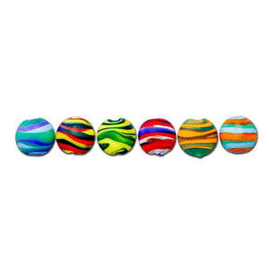 Resin Plastic Matte Beads Round Earrings Pendant DIY Supplies 8pcs