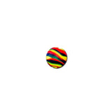 Resin Plastic Matte Beads Round Earrings Pendant DIY Supplies 8pcs