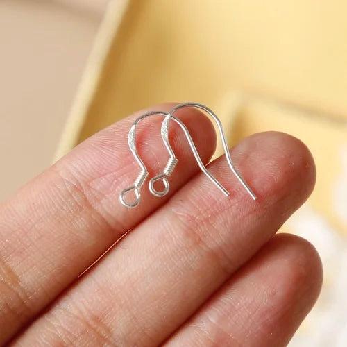 925 Silver DIY Earrings Accessories Sterling Silver Material