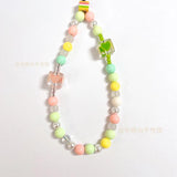 Acrylic Bead Phone Chain Hair Rope DIY Material Hair Accessories