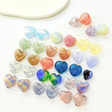 Japanese Striped Love Glass Beads DIY Necklace Earrings Material