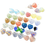 Japanese Striped Love Glass Beads DIY Necklace Earrings Material