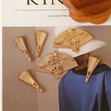 Chinese Openable Fan Pendant Earring Accessory Material