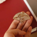Chinese Openable Fan Pendant Earring Accessory Material