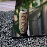 1PC 30mm Six Eyes Natural Tibetan Dzi Agates Beads Vintage Buddha Jewelry