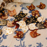 Japanese Spirit Cat DIY Hand Earring Hairpin Material