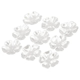 20pcs/lot 35mm Flower Style Flat Back Pearls Beads for DIY Charms