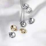 14K Plated High Pendant Lentils DIY Hand Necklace