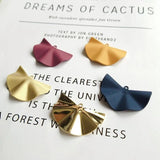 Irregular Fan Pendant DIY Ear Accessories Material