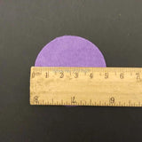 100pcs 5.0CM Felt Circles Eco-friendly Round Felt Fabric Pads Accessory