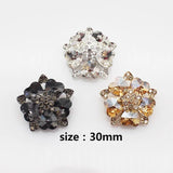 Set of 3 30mm Love Buttons for Clothing Accessories - Decorative Coat Buttons