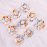 5 PCS 26mm Acrylic Flowers DIY Jewelry Accessories