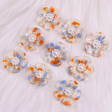 5 PCS 26mm Acrylic Flowers DIY Jewelry Accessories