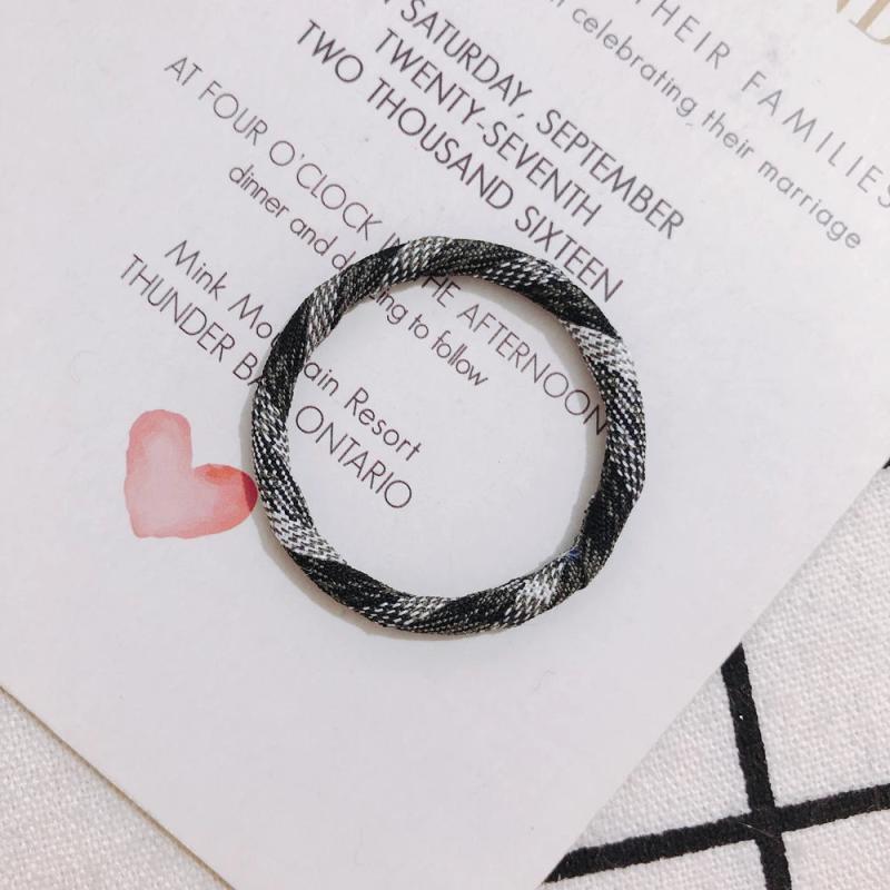 DIY Fabric Lattice Ring Geometric Earrings Accessories