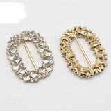 Rectangular Slider Acrylic Button Crystal Decoration for Wedding Curtain