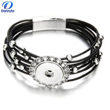 Snap Button DIY Bracelet LSNB88-1