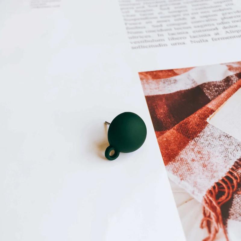 10pcs Resin Plastic Stud Earring DIY Pendant Charms