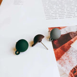 10pcs Resin Plastic Stud Earring DIY Pendant Charms