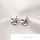 14K Gold-Plated Copper Earrings DIY Accessories