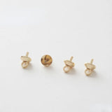 Copper-Plated 14K Gold-Coated Bead Caps DIY Jewelry Making Supplies