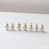 Copper-Plated 14K Gold-Coated Bead Caps DIY Jewelry Making Supplies