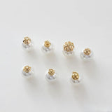Copper-Plated 14K Gold-Coated Bead Caps DIY Jewelry Making Supplies