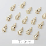 14K Plating Praying Hand Pendant DIY Accessories