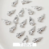 14K Plating Praying Hand Pendant DIY Accessories