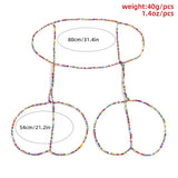 Bohemian Beads Waist Chain for Women Girls