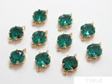 Color-Retaining Hanging Plated Double Diamond Pendant DIY Material