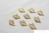 18K Gold-Copper Star Pendant DIY Accessories