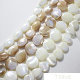 Natural Cotton Shell DIY Earrings Accessories 4 pcs