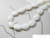 Natural Cotton Shell DIY Earrings Accessories 4 pcs