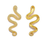 50 PCS Snake Pendant Accessories for DIY Jewelry Making