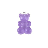 Jelly Bear Resin Pendants DIY Ornament Ear Stud Accessories