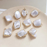 Baroque Irregular Pearl Bag Phnom Pendant for DIY Jewelry