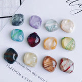 DIY Water Ripple Resin Patch Earrings Hairpin Accessories